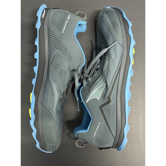 Altra Lone Peak 5 Men’s 15 Gray/Blue Trail Running Hiking Shoes ALOA4VQE431 - Picture 6 of 8